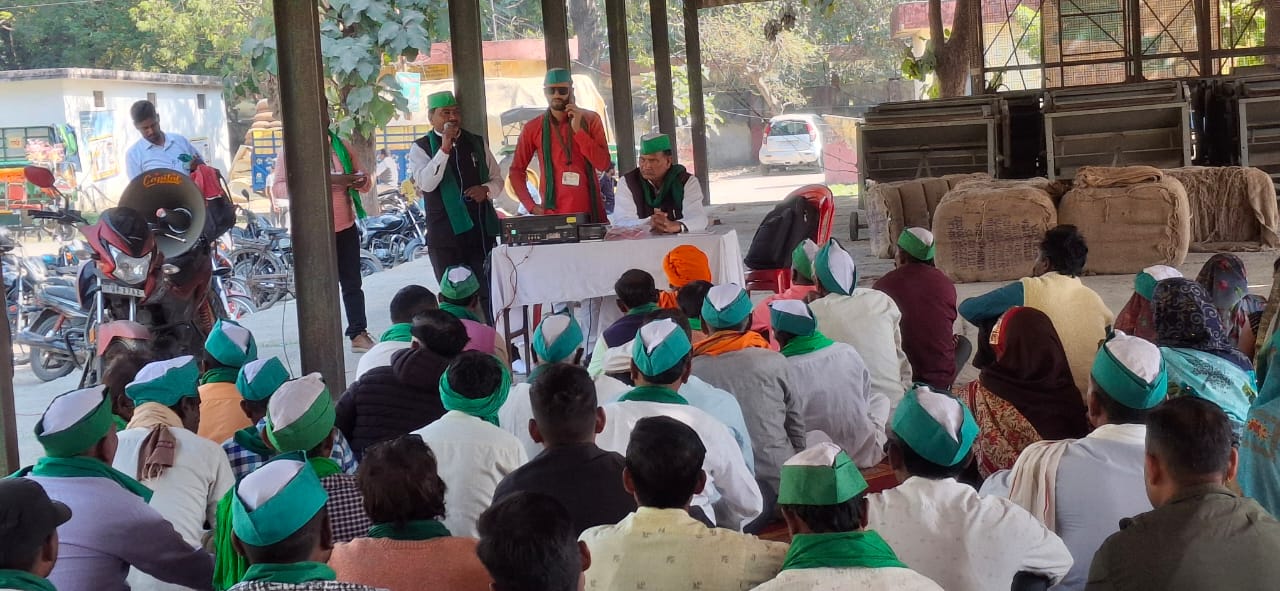 कास्बा पुवाया, जनपद शाहजहाँपुर में किसान मजदूर सेवा कल्याण समिति की बैठक सम्पन्न